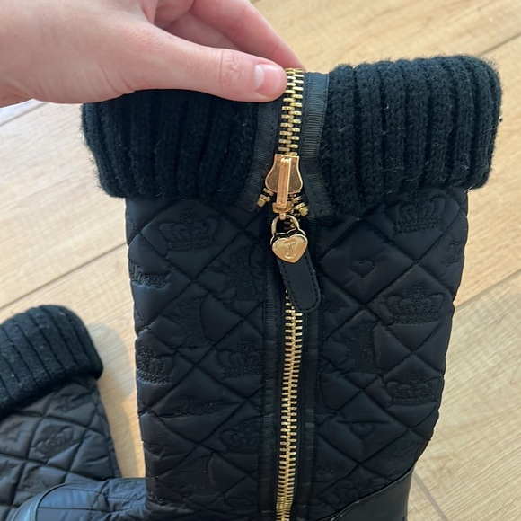 Juicy Couture vintage never used snow boots size 9 - check photos for condition - Picture 6 of 8